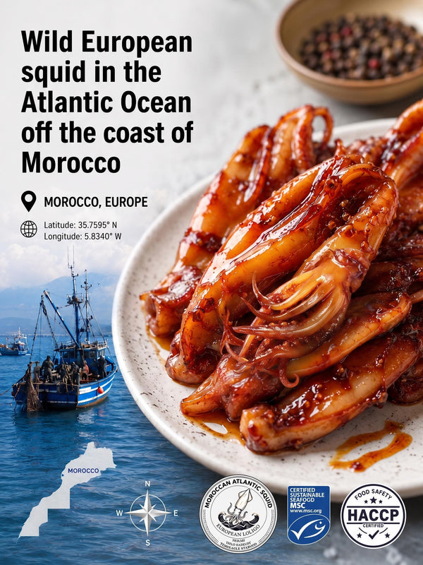 🦑BBQ Roasted Whole Squid Snack – Ready to Eat, Individually Wrapped-9YOE9