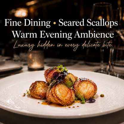 🦪High-protein, ready-to-eat scallop meat from Nantucket Bay Scallops-9YOE9