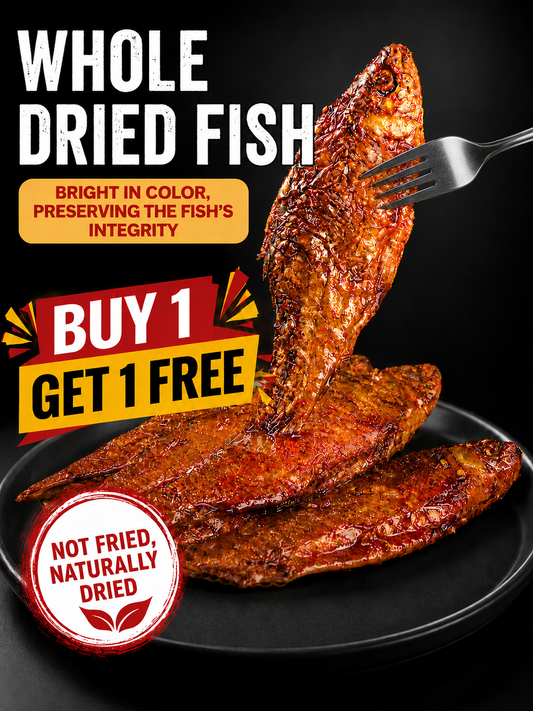🐟️Gourmet Spicy Whole Fish | Vacuum-Sealed | High Protein Seafood Snack-9YOE9