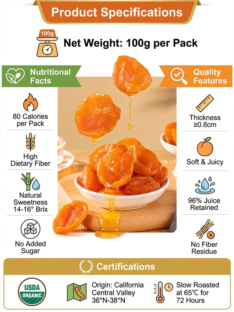 California Specialty Dried Apricots-9YOE9