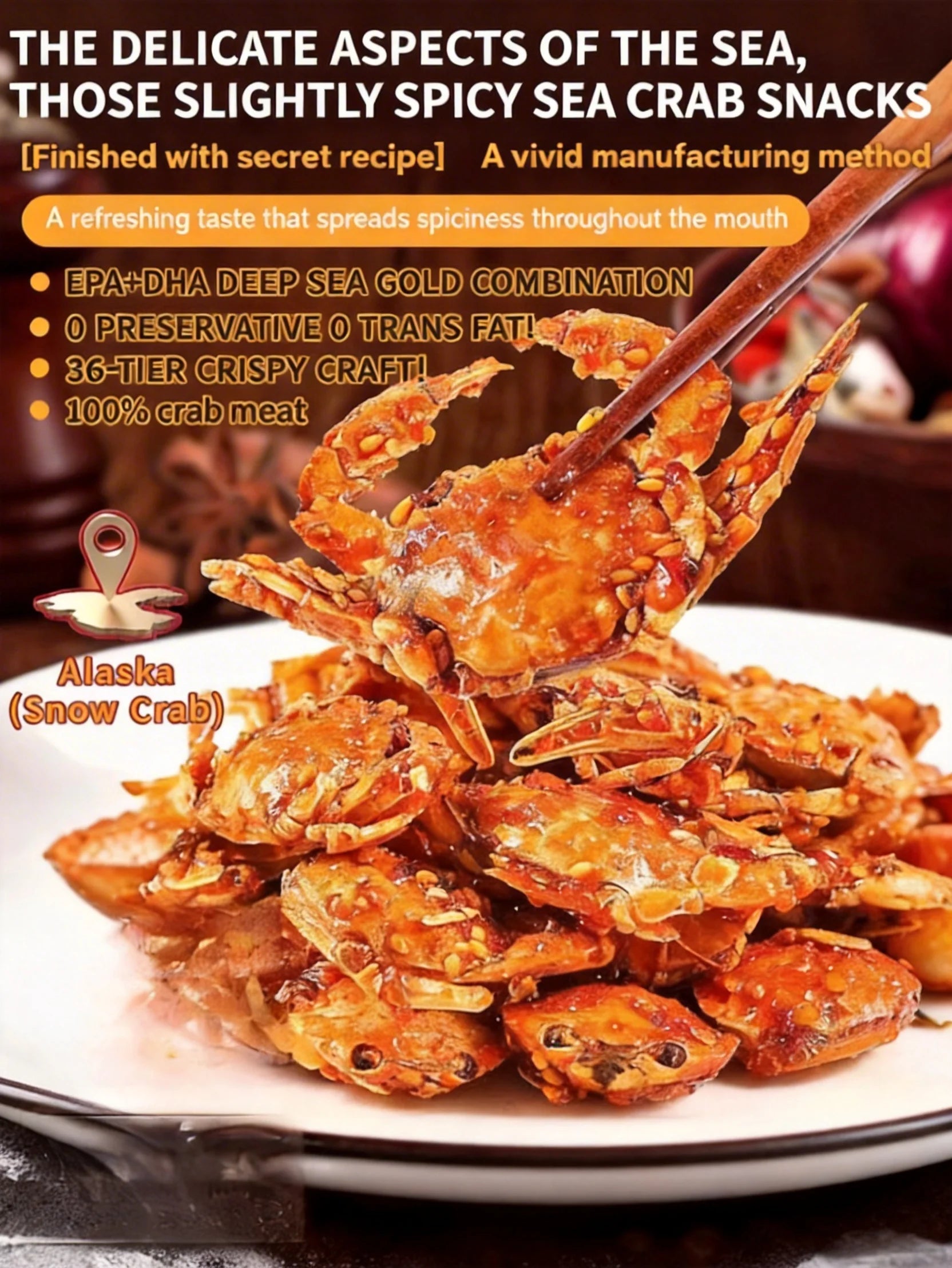 Super delicious original crab