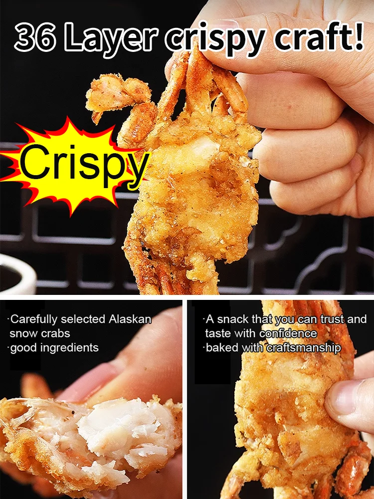 Alaskan Snow Crab Ready-to-Eat Crispy Crab-9YOE9