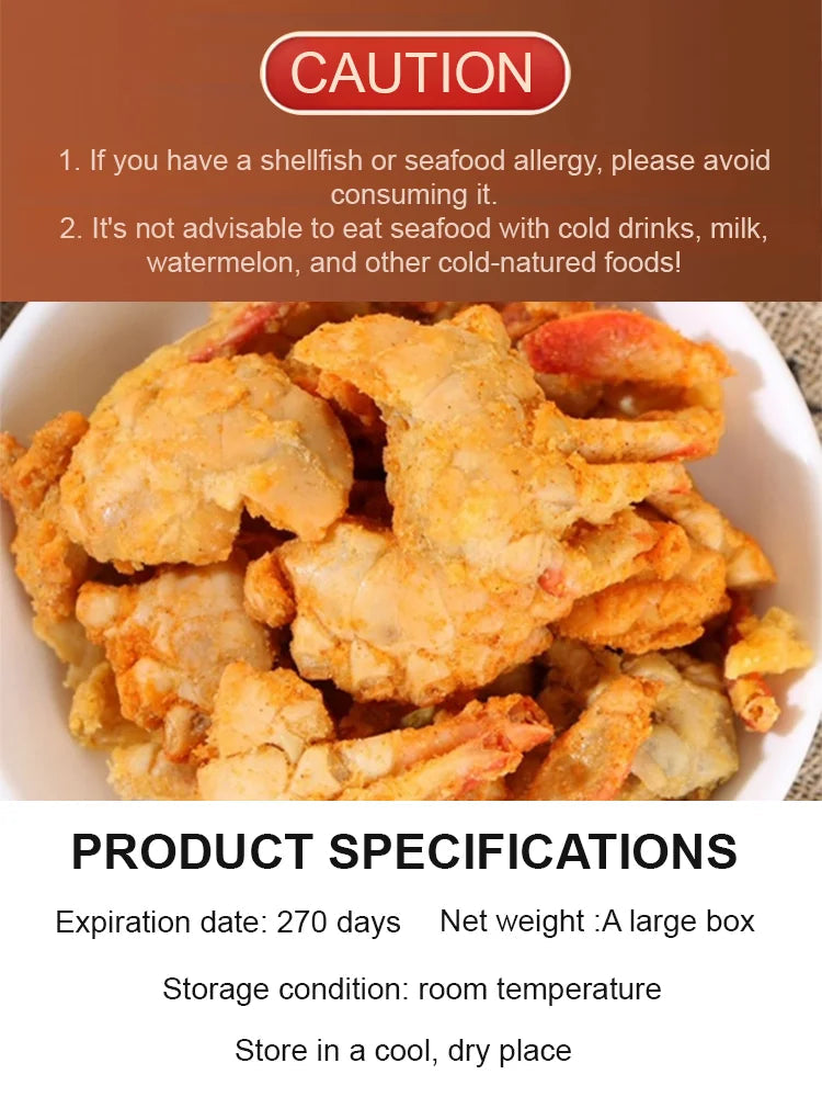 Alaskan Snow Crab Ready-to-Eat Crispy Crab-9YOE9