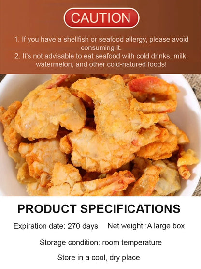 Alaskan Snow Crab Ready-to-Eat Crispy Crab-9YOE9