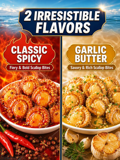 [Wild-caught] High-protein, spicy, ready-to-eat scallop meat